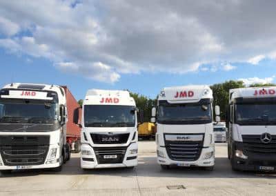 JMD Haulage Fleet of Trucks