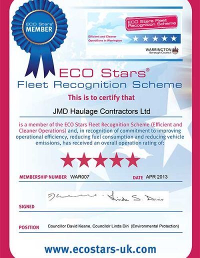 ECO Stars Awards - Warrington