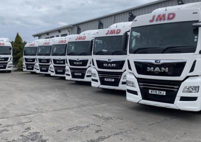 JMD Haulage Fleet of Trucks