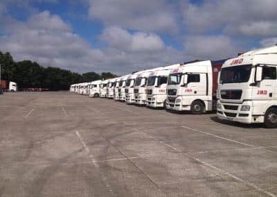JMD Haulage Fleet of Trucks