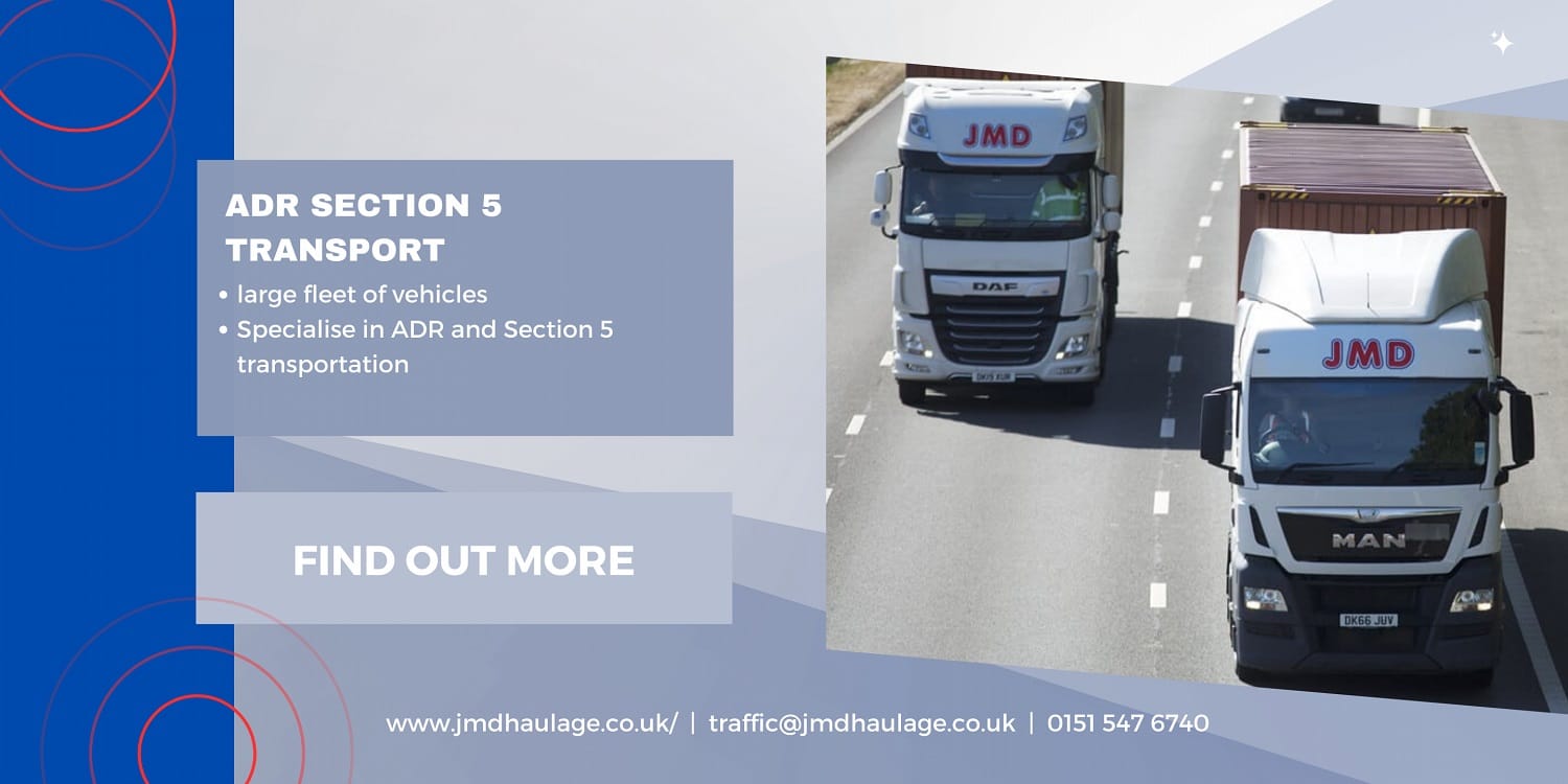 ADR Section 5 Transport Services