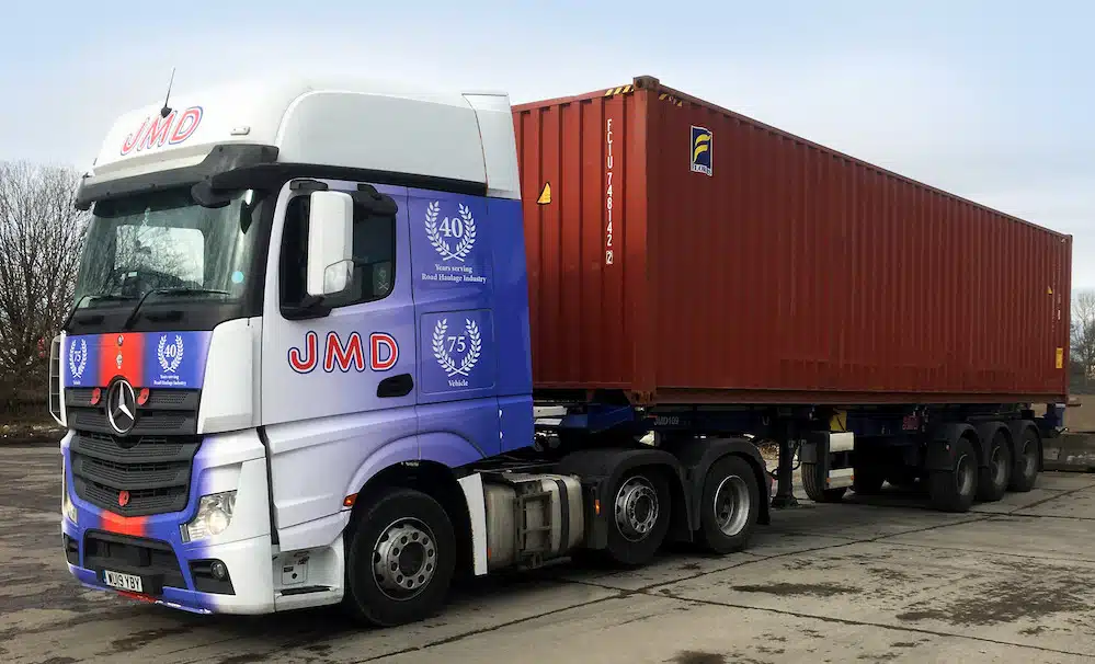 Photo of JMD lorry