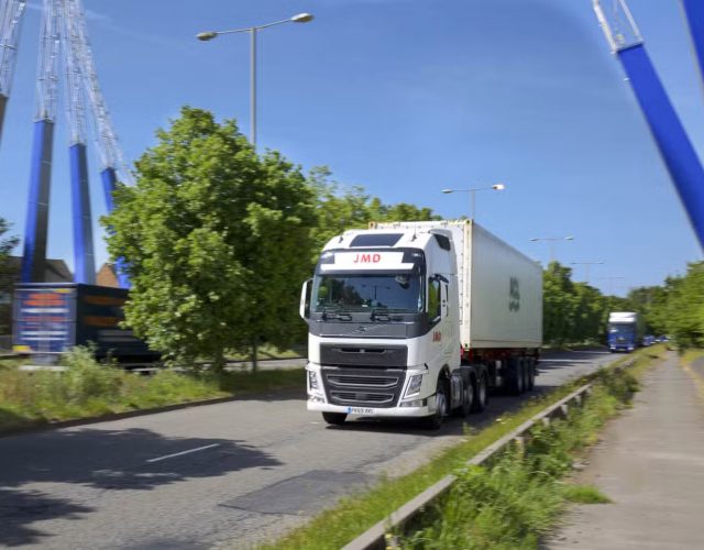 Photo of JMD on road